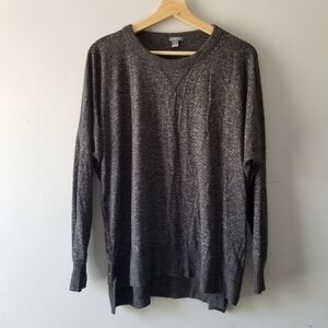 Aerie Dark Heather Gray Sweater Cozy XS
